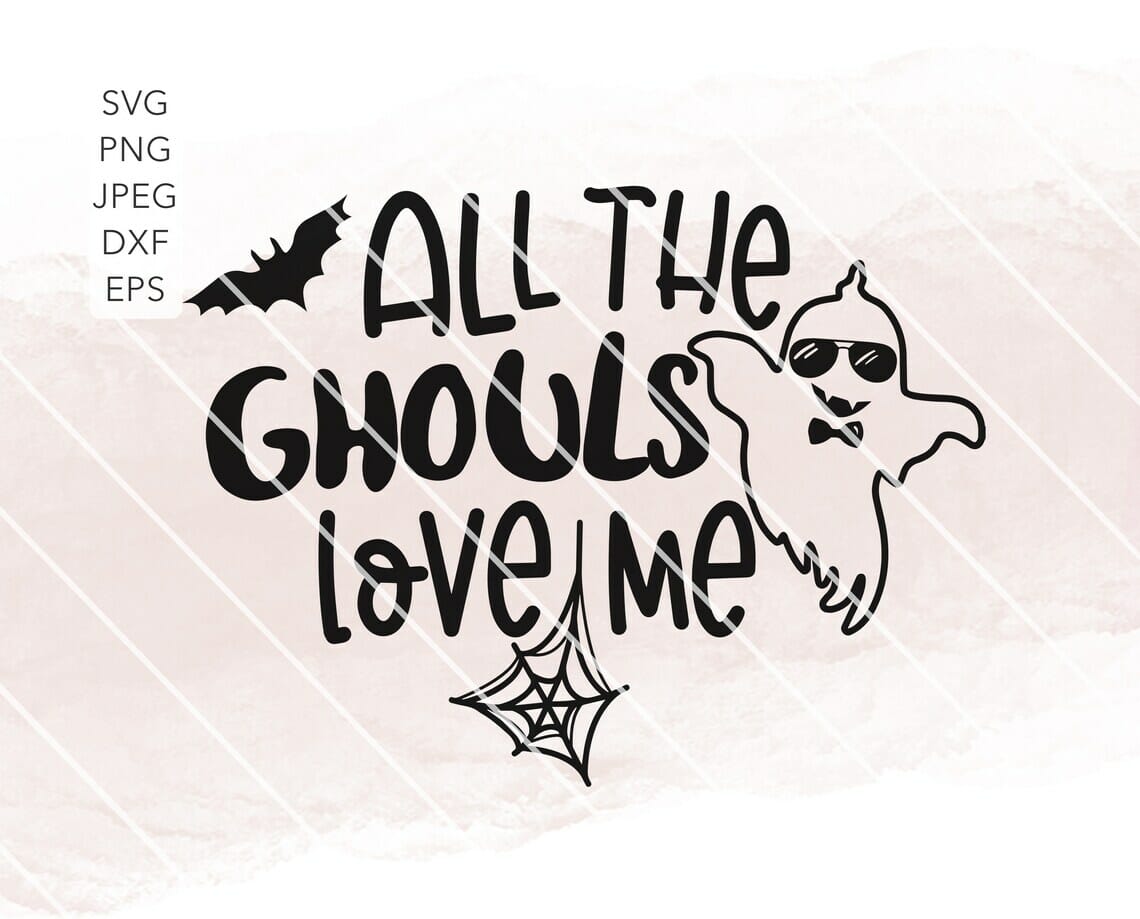 Kids Halloween Boo SVG PNG DXF EPS JPG Digital Download|