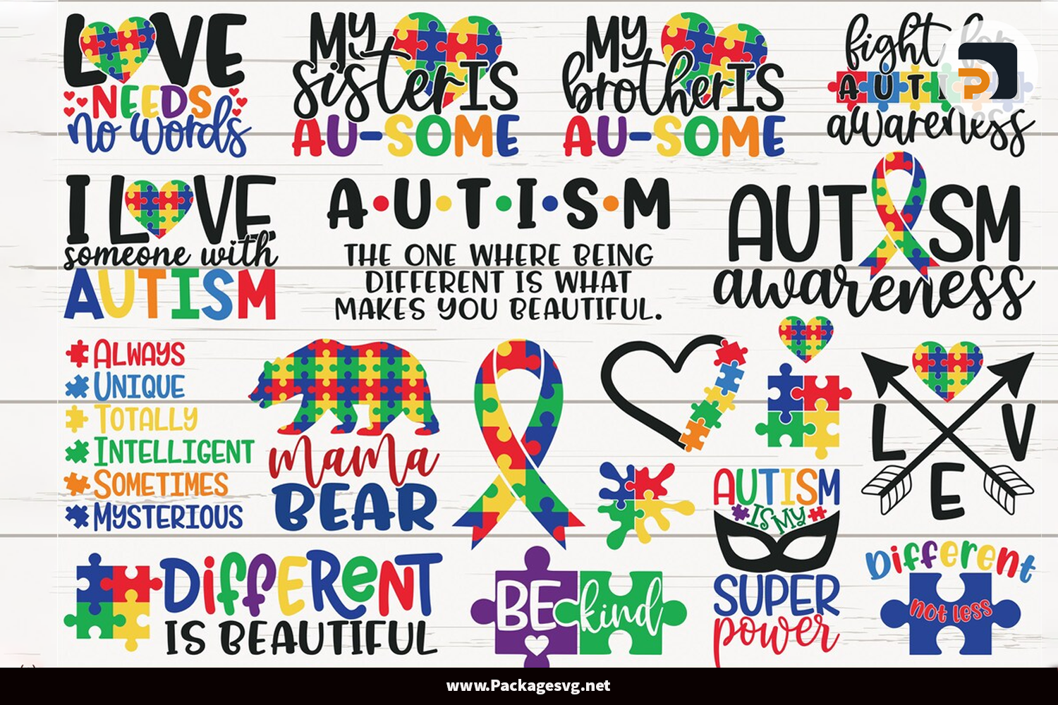 Autism SVG Bundle