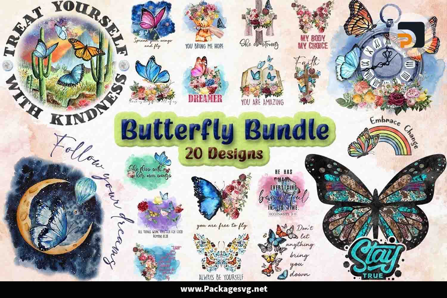 Best Butterfly Sublimation Bundle