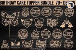 Birthday Cake Topper Bundle