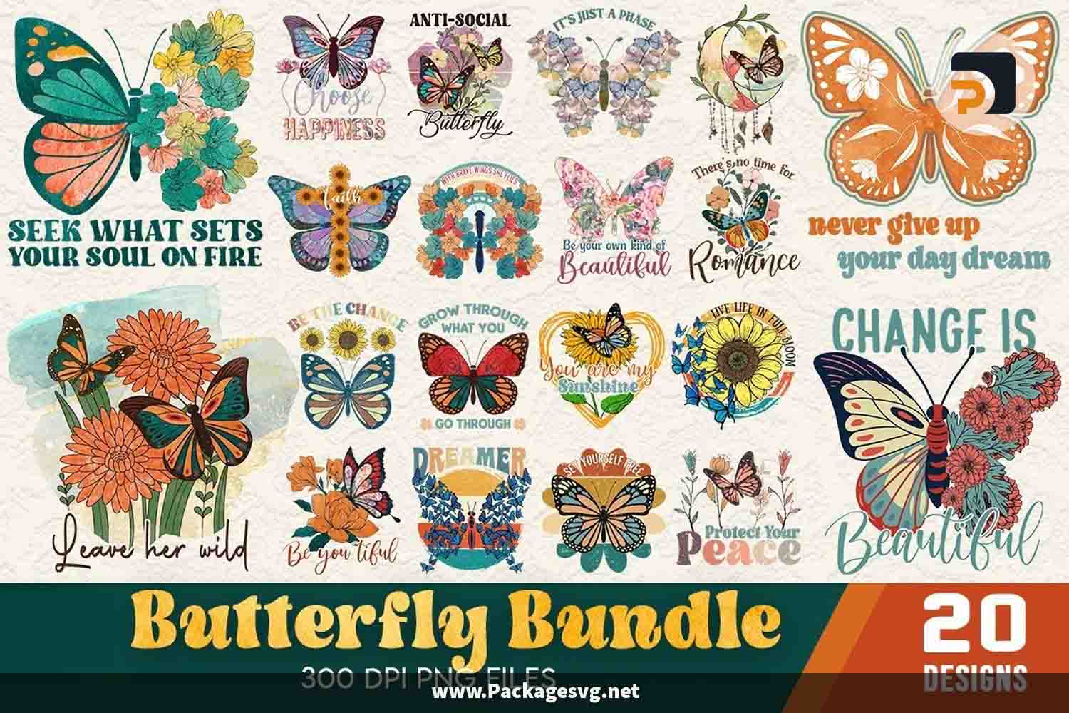 Butterfly Sublimation Bundle