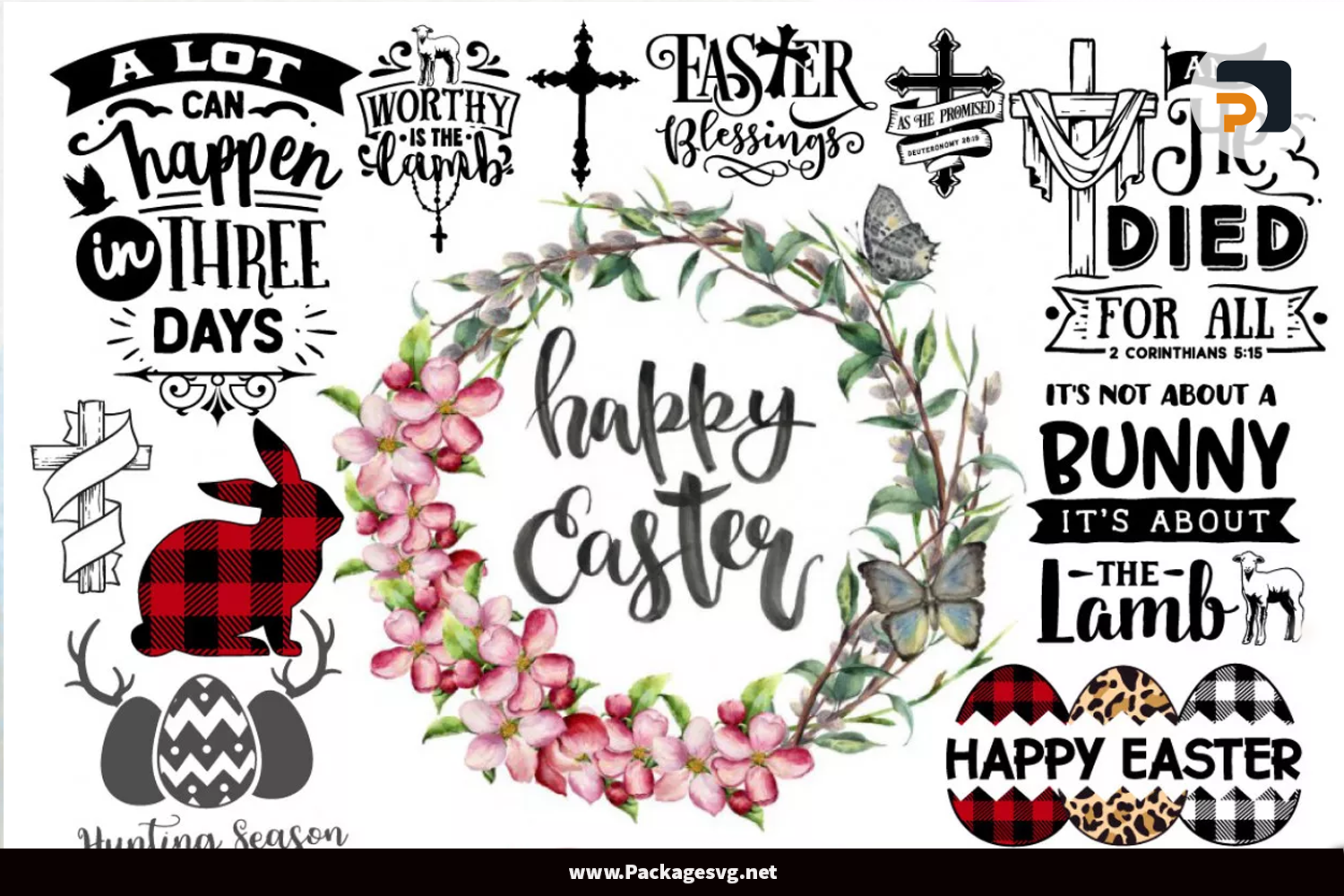 Christian Easter SVG PNG DXF