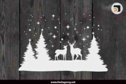 Christmas Deer SVG