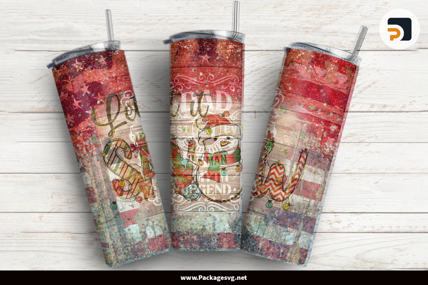 20 Oz Skinny Tumbler Father’s Day Template|Dad The Man No1 Sublimation PNG