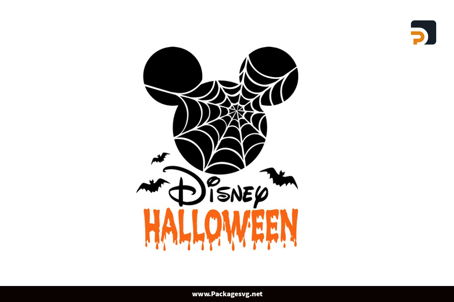 Disney Halloween Mickey SVG DXF PNG JPG