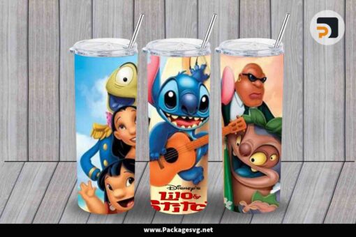 Disney Lilo and Stitch Sublimation PNG