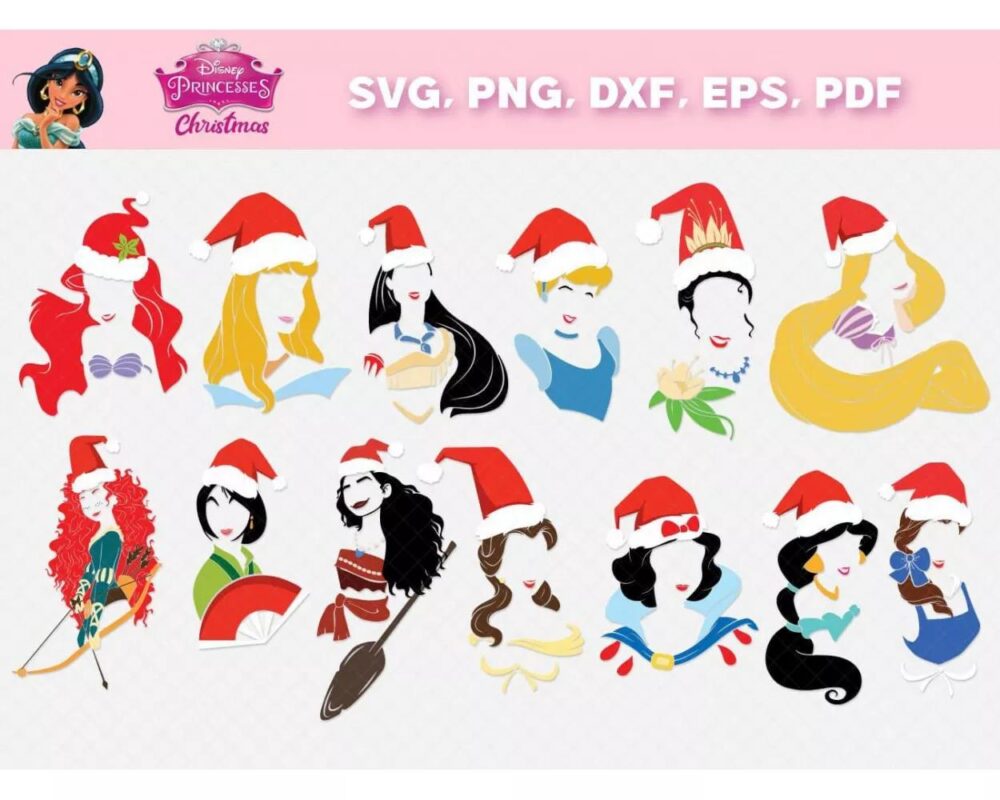 31 Christmas Designs SVG PNG EPS DXF PDF Digital Download LEGLA9MW|||||