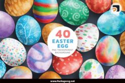 Easter Egg Clipart Bundle