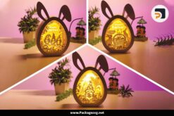 Gnome Easter Lanterns ShadowBox Bundle