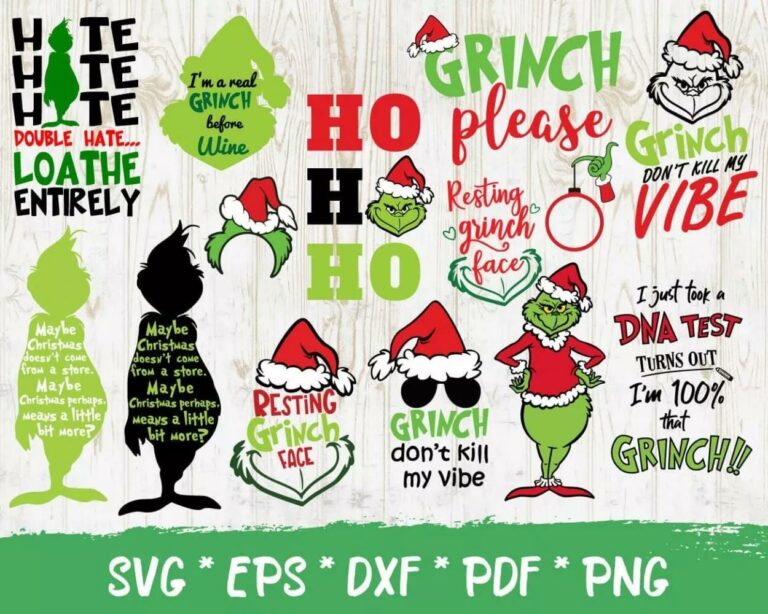 Christmas Porch Signs SVG Bundle, 17 Christian Designs SVG PNG DXF EPS ...