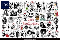 Jack Skellington SVG Mega Bundle