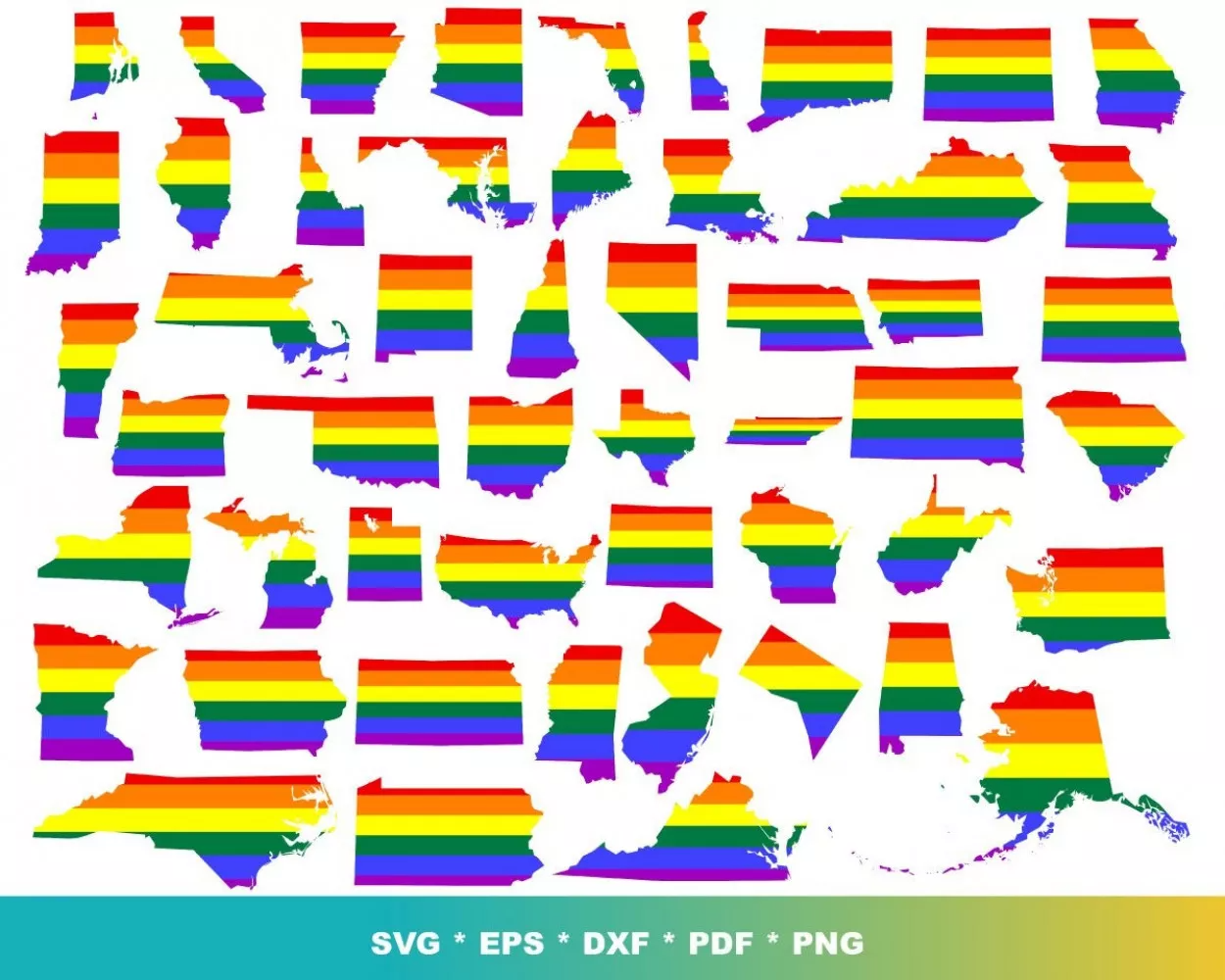 LGBT Pride SVG Bundle, 100+ Designs SVG PNG EPS DXF PDF Digital Download  LGAJCMOY - Package SVG