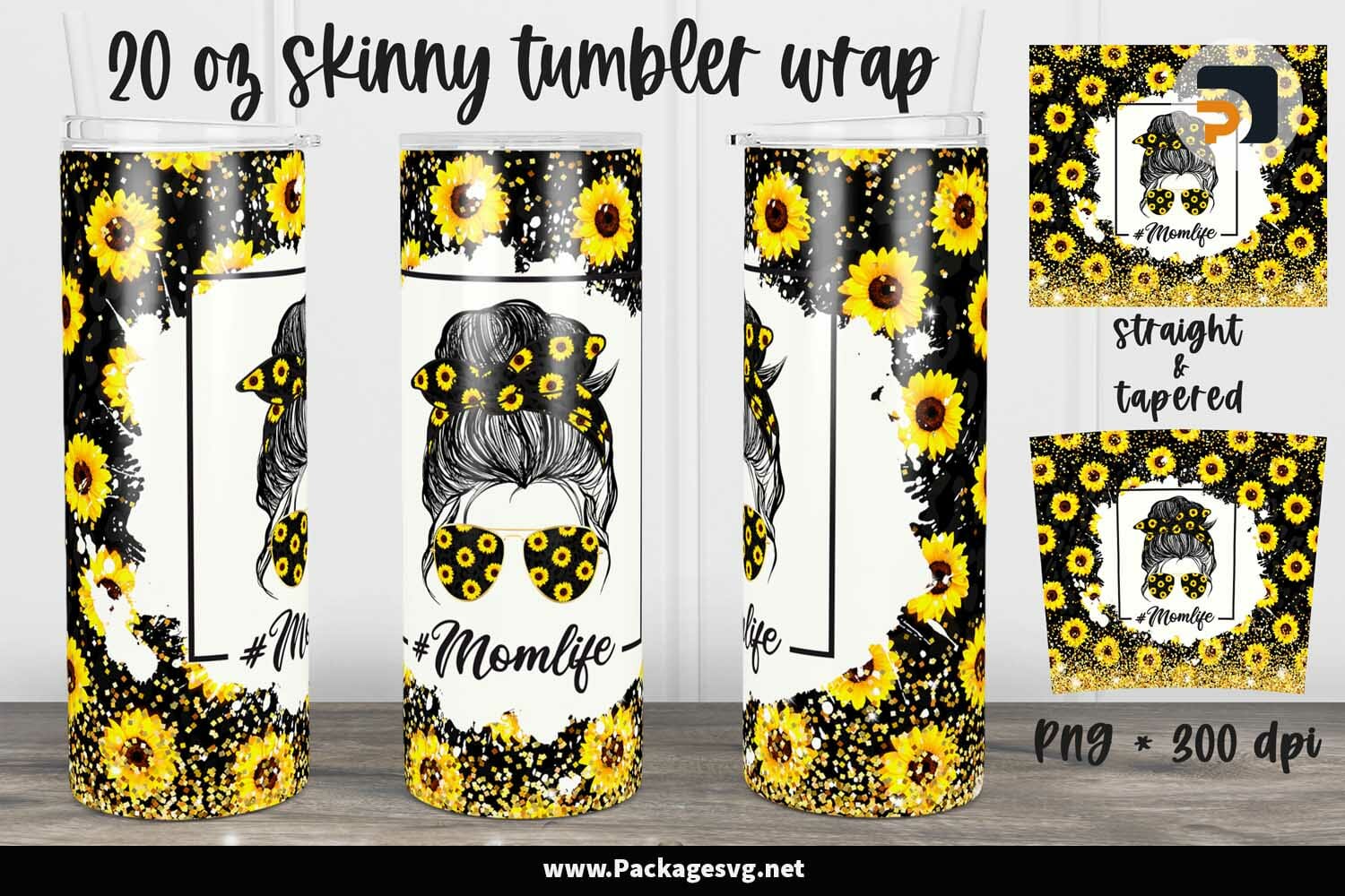 Mom Life Sunflower Sublimate PNG