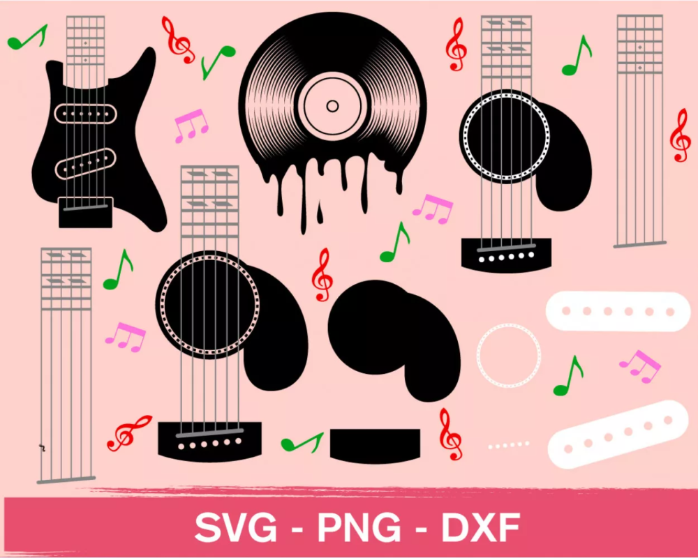80 Files SVG PNG DXF Digital Download||