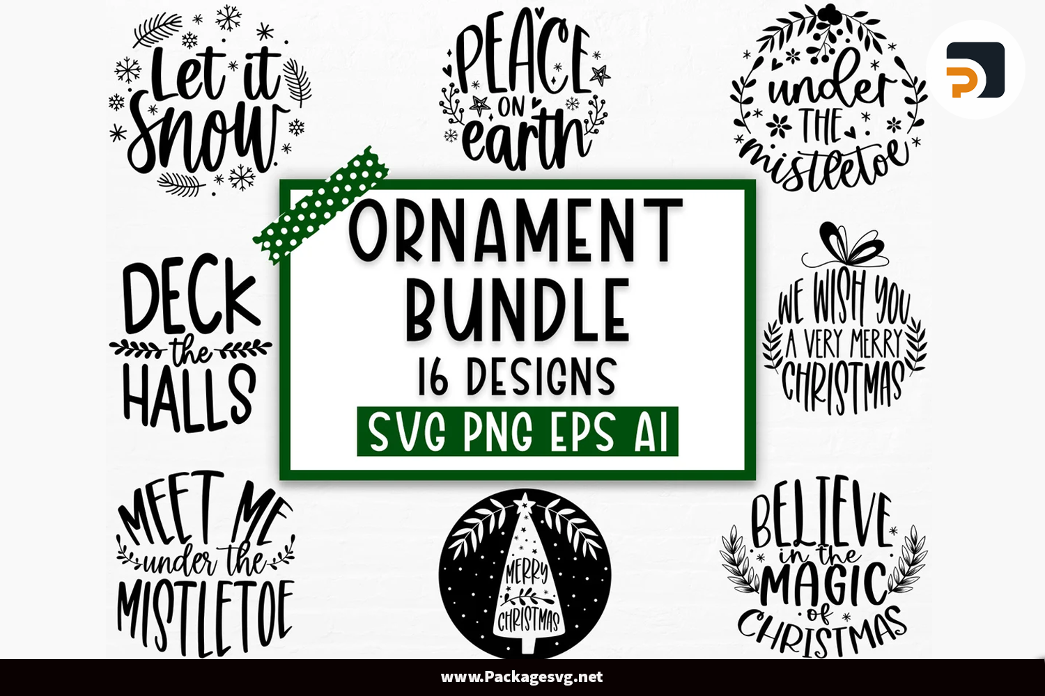 Ornament SVG Bundle