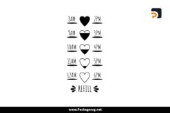 Refill Energy Love SVG PNG EPS Digital Download|