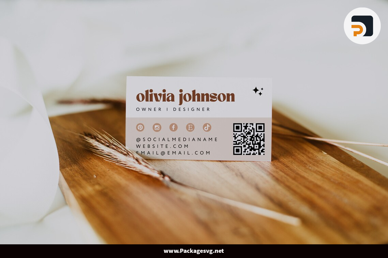 Retro Business Card Template