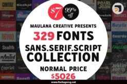 Sans Serif Script Bundle