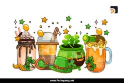 St. Patrick's Coffee Sublimation PNG Digital Download LDWVDIW2|