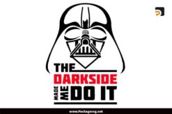 The Darkside Make Me Do It SVG