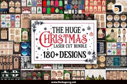 The Huge Christmas Laser Cut Bundle