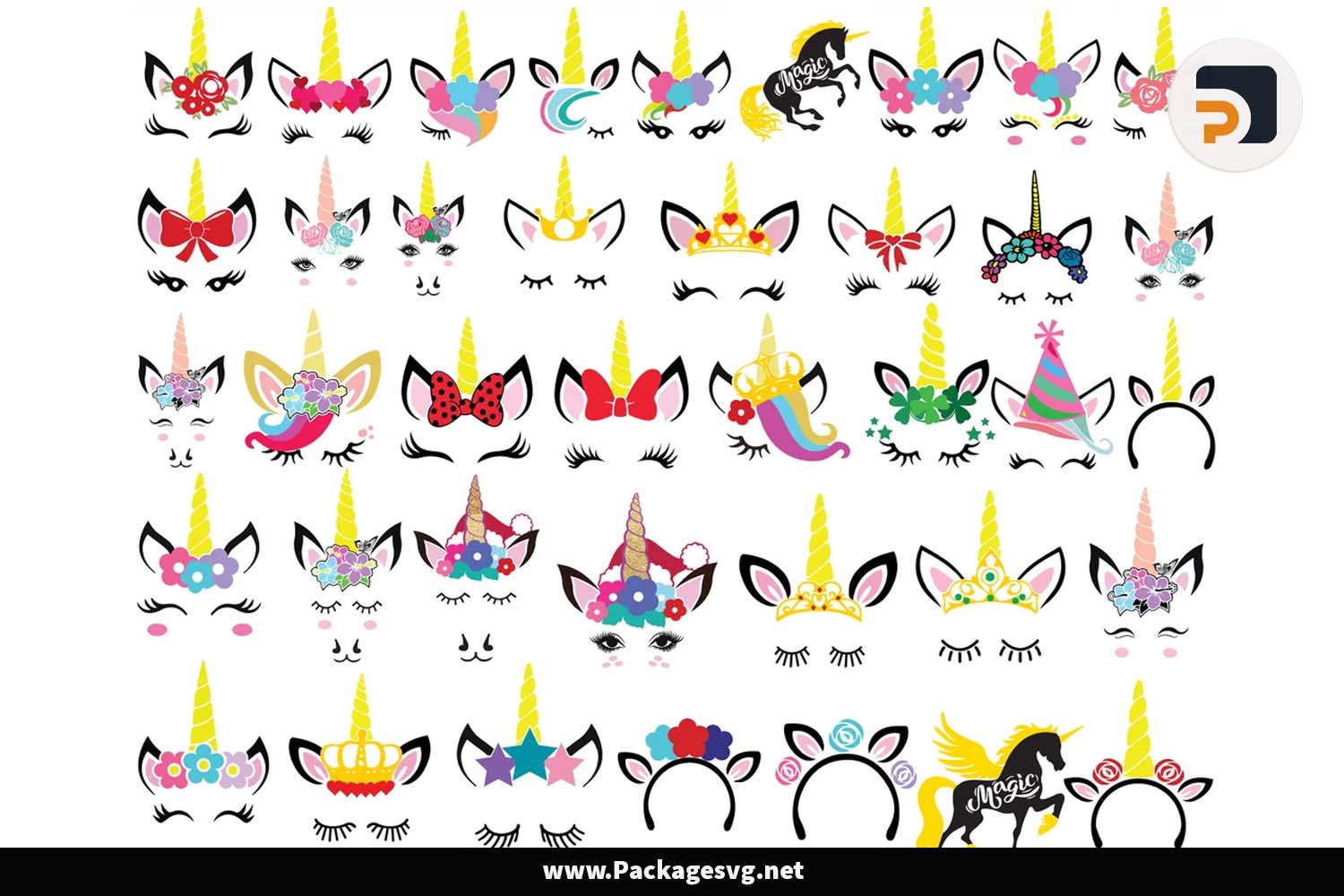 Unicorn SVG Bundle