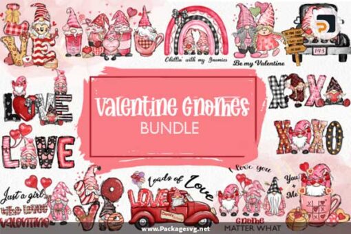 Valentine Gnomes Bundle