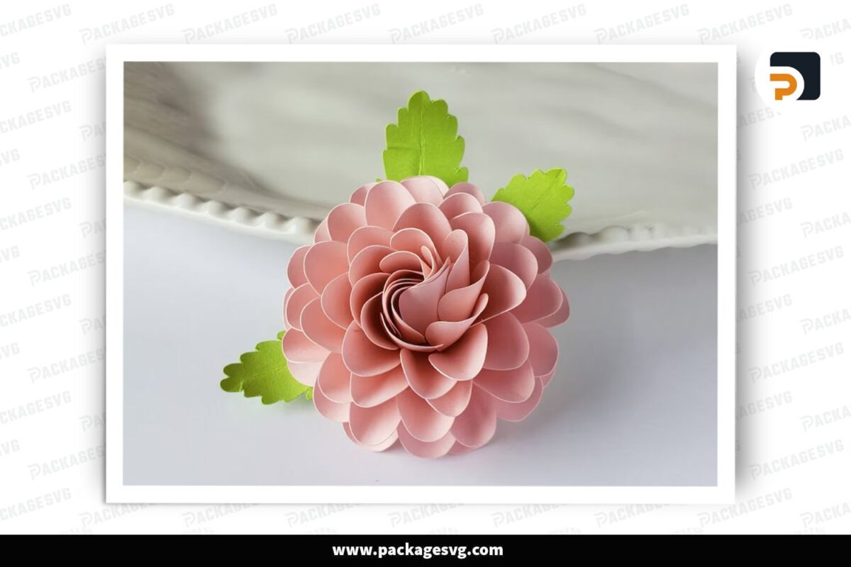 Round Ball Dahlia Paper Flower Template For Cricut LHLFBDMQ Package SVG Round Ball Dahlia Paper Flower Template For Cricut LHLFBDMQ Package SVG