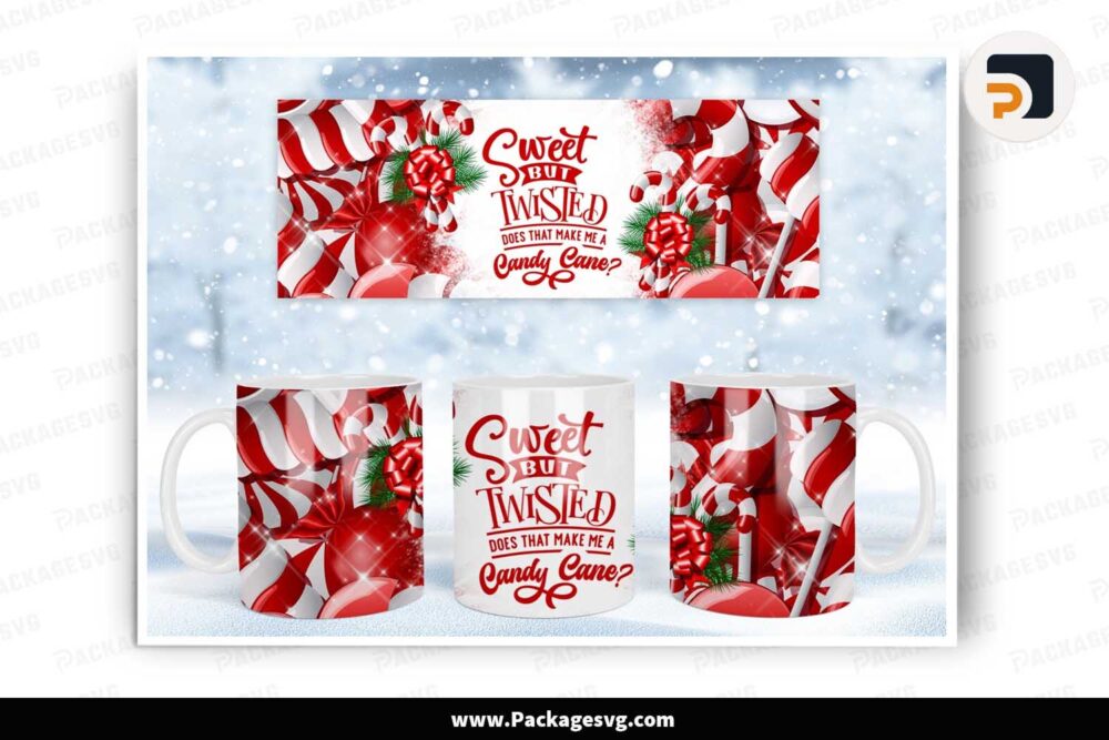 Sweet But Twisted PNG, 11oz 15oz Mug Wrap Template LLUD4S04