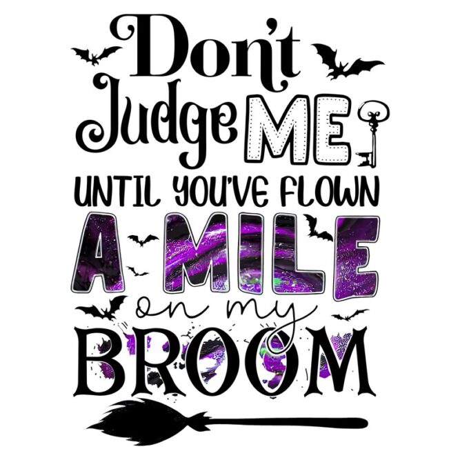 Don’t Judge Me PNG, Halloween Shirt Design LMEX05SF