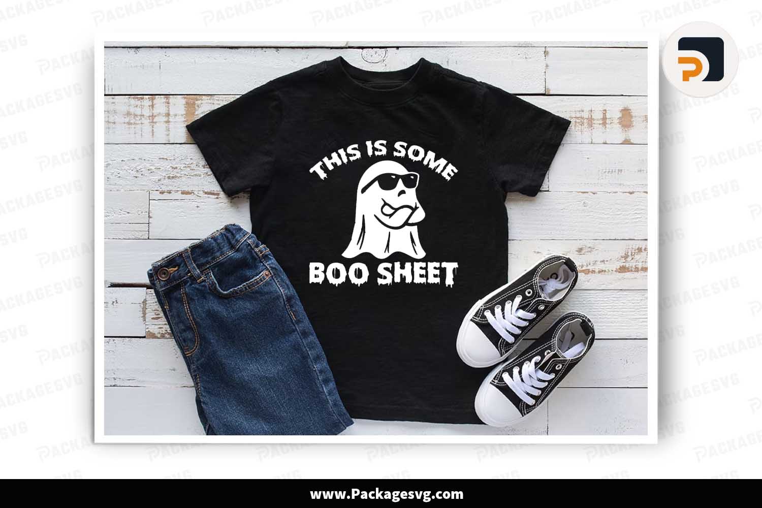 This is Some Boo Sheet SVG, Halloween T-Shirt Design Free Download