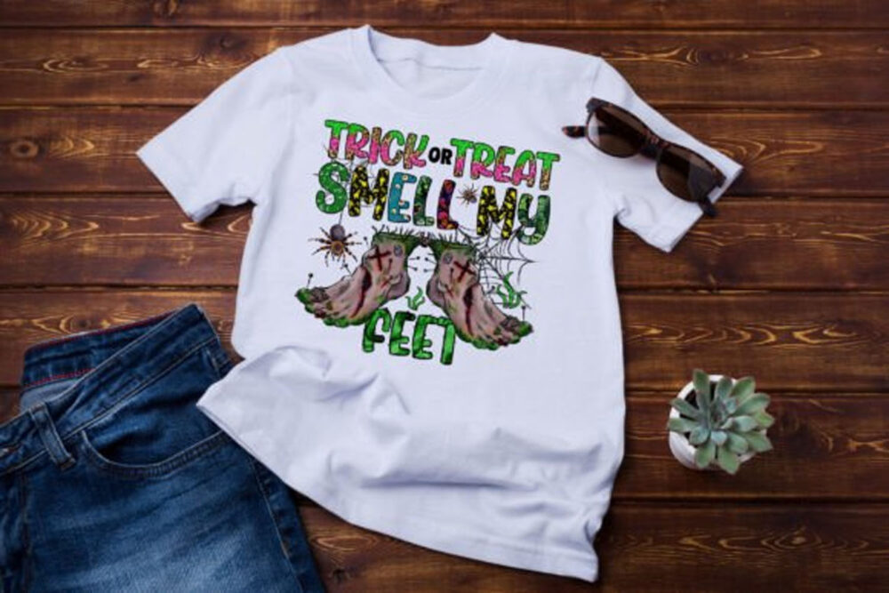 Trick or Treat Smell My Feet, Printable Halloween Shirt & Mug