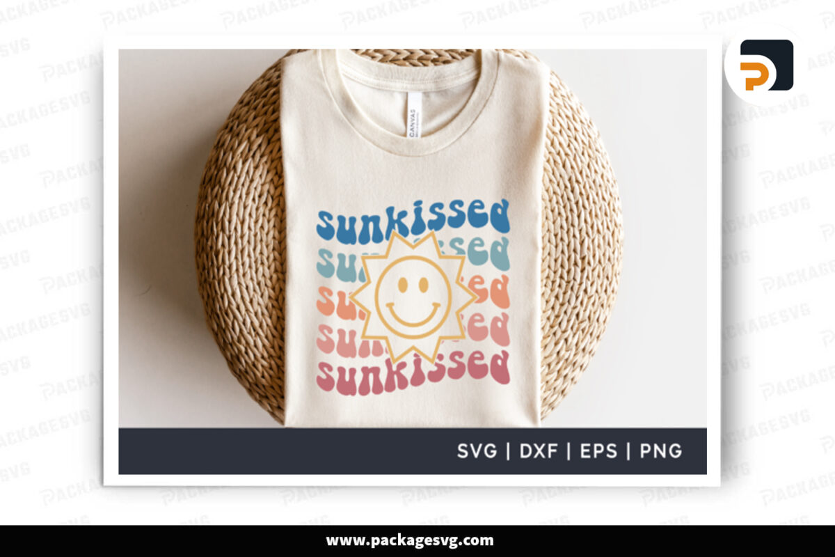Sunkissed SVG Cut File Free Download