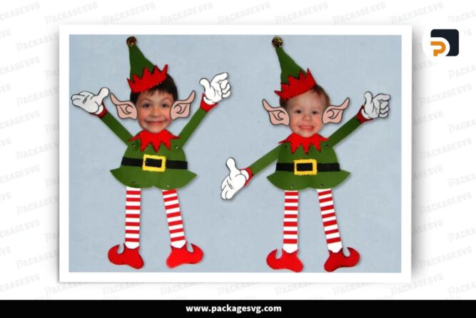 Elf Your Self JPG, Christmas Craft Fun 4 Kids Design LPI00368