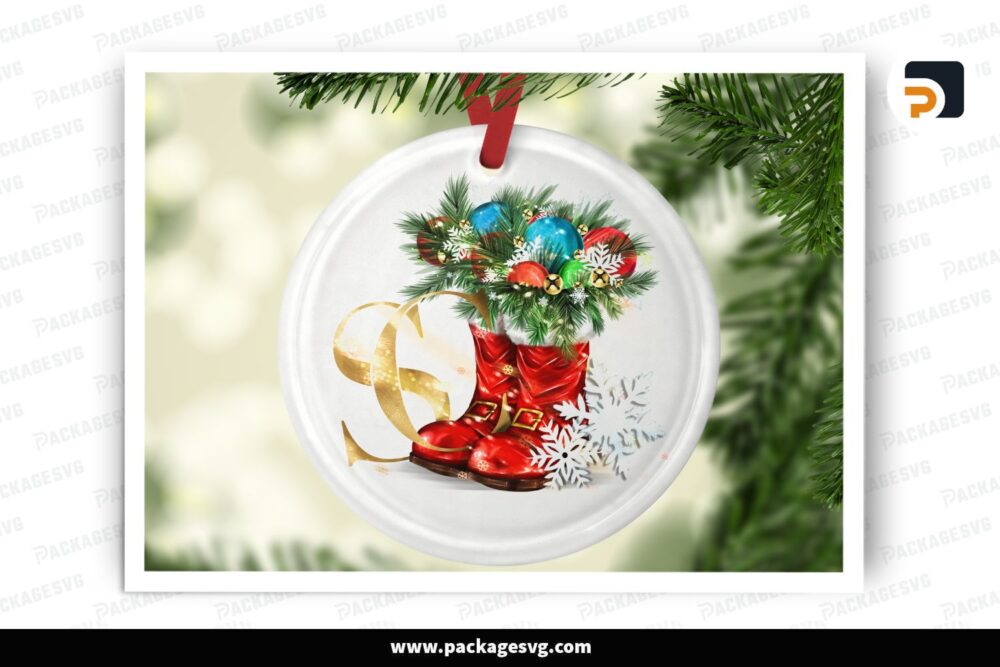 Magical Santa Boots Sublimation PNG, Christmas Design File LOPERV8A