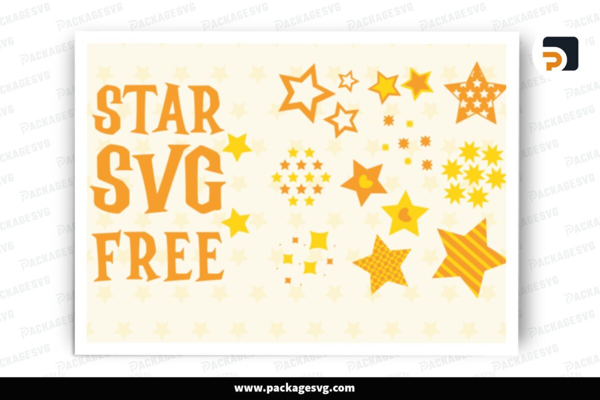 Star SVG Bundle, 10 Designs Free Download